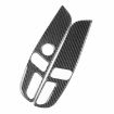 Tesla Model 3 2023 Carbon Fiber Seat Adjustment Stickers 2pcs Set - 2