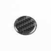 Tesla Model 3 2023 Carbon Fiber Emergency Light Button Sticker Red - 2