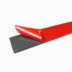 Tesla Model 3/Y Carbon Fiber Front Reading Light Panel Sticker (Black) - 3