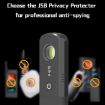 J58 Lens Detector Anti-sneak Peek Infrared Scanning Jammer Black - 8