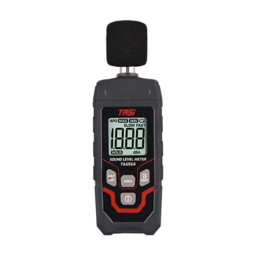 Digital Noise Measuring Meter - TRSI TA656A Decibel Detector Device - 1