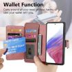 Xiaomi 14T Pro Case - MagSafe RFID Zipper Wallet Leather (Pink) - 8