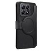 Xiaomi 14T Case: MagSafe RFID Anti-theft Zipper Wallet Leather (Black) - 3