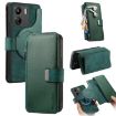 Redmi 13C 4G/Poco M6 Case - MagSafe RFID Zipper Wallet Leather (Green) - 1