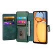 Redmi 13C 4G/Poco M6 Case - MagSafe RFID Zipper Wallet Leather (Green) - 4