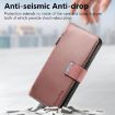 Redmi 13C 4G/Poco M6 Pink Leather MagSafe RFID Wallet Phone Case - 7