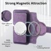 Redmi Note 10 4G/10S Case Neo MagSafe RFID Wallet Leather Purple - 8