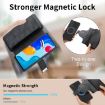 Redmi Note 11 4G Global Case - MagSafe RFID Zipper Wallet Leather (Black) - 7