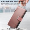 Redmi Note 11 4G Global Case - MagSafe RFID Zipper Wallet Leather (Pink) - 4