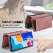 Redmi Note 11 4G Global Case - MagSafe RFID Zipper Wallet Leather (Pink) - 5