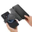 Redmi Note 12 Pro+ 5G Case - MagSafe RFID Zipper Wallet Leather (Black) - 6
