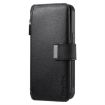 Redmi Note 13 4G Case - MagSafe RFID Zipper Wallet Leather (Black) - 2