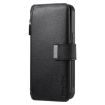 Redmi Note 13 Pro 5G Case - MagSafe RFID Zipper Wallet Leather (Black) - 2