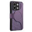Redmi Note 13 Pro 5G Case Neo MagSafe RFID Zipper Wallet Leather Purple - 3