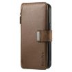 Redmi Note 13 Pro 4G Case - MagSafe RFID Zipper Wallet Leather (Brown) - 2
