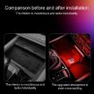 4pcs Red USB LED Car Atmosphere Lights - 5