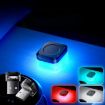 4pcs Red USB LED Car Atmosphere Lights - 8