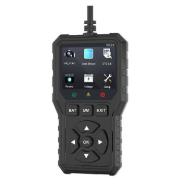 FOXSUR V529 OBD2 Car Engine Fault Code Reader Diagnostic Tool Black - 1