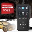 FOXSUR V529 OBD2 Car Engine Fault Code Reader Diagnostic Tool Black - 2
