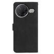Xiaomi Poco F7 Pro Black Leather Case - Moonlit Butterfly Dance Pattern - 3