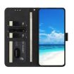 Xiaomi Poco F7 Pro Black Leather Case - Moonlit Butterfly Dance Pattern - 4