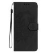 Redmi A5 4G EU Leather Case - Moonlit Butterfly Dance Pattern (Black) - 2
