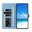 Redmi A5 4G EU Leather Phone Case - Moonlit Butterfly Dance (Blue) - 4