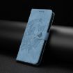 Redmi A5 4G EU Leather Phone Case - Moonlit Butterfly Dance (Blue) - 6