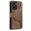 Realme 14 CaseNeo MagSafe RFID Wallet Leather Phone Case Brown - 3