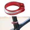 TOSEEK 31.8mm Aluminum Bicycle Seat Tube Clamp - Red - 1
