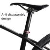 TOSEEK 31.8mm Aluminum Bicycle Seat Tube Clamp - Red - 2