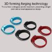 TOSEEK 31.8mm Aluminum Bicycle Seat Tube Clamp - Red - 3