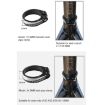 TOSEEK 34.9mm Red Aluminum Alloy Bicycle Seat Tube Clamp - 4