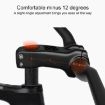TOSEEK K01 Carbon Fiber Handlebar Riser Faucet -12 70mm Gloss - 4