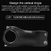 TOSEEK K04 Carbon Fiber Bike Handlebar Riser, 6 70mm (Black Grey Silver) - 3