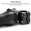 TOSEEK K04 Carbon Fiber Bike Handlebar Riser, 6 130mm (Black/Grey/Silver) - 5