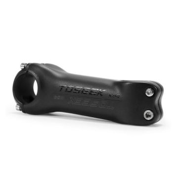 TOSEEK K04 Carbon Fiber Bike Handlebar Riser, 17 100mm (Black/Grey/Silver) - 1