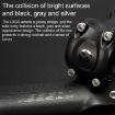 TOSEEK K04 Carbon Fiber Bike Handlebar Riser, 17 110mm (Black/Grey/Silver) - 4