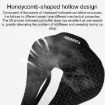 TOSEEK P10 Carbon Fiber 3D Printed Bike Seat, 143mm Width - 5