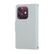 OPPO A3x/A3 5G/4G Sky Blue Leather Wallet Phone Case with Strap - 3