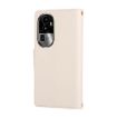 OPPO Reno10 Pro+ Leather Wallet Case with Crossbody Strap - White - 3
