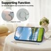 OPPO F21 Pro 5G Sky Blue Leather Wallet Case with Crossbody Strap - 5