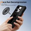 Redmi Note 14 4G Shockproof Kickstand MagSafe Case Black - 3