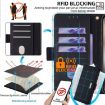 Redmi A5 4G Crossbody Chain Leather Phone Case Black 171.7mm - 6