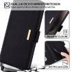 Redmi A5 4G Crossbody Chain Leather Phone Case Black 171.7mm - 7