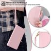 Redmi A5 4G Crossbody Chain Leather Phone Case Pink 171.7mm - 8