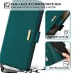 Redmi Note 14S 4G Green Leather Crossbody Chain Phone Case - 7