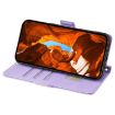 Redmi Note 14S 4G Purple Crossbody Chain Leather Phone Case - 4