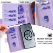 Redmi Note 14S 4G Purple Crossbody Chain Leather Phone Case - 5
