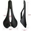 TOSEEK TS50 Road Mountain Bike Racing Saddle - Black - 3